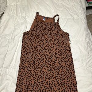 Leopard Print Dress XXL
